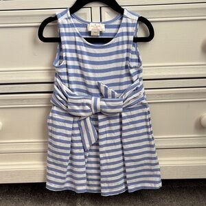 Kate Spade Blue and White Striped Kids Dress